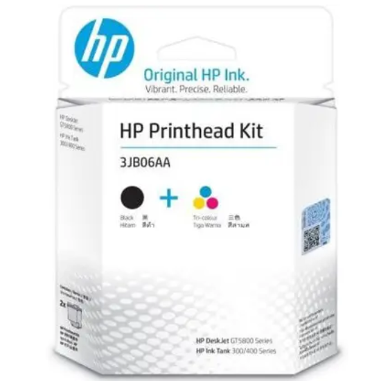 HP GT51 / GT52 Black + Tri Color Combo Pack Ink Bottle